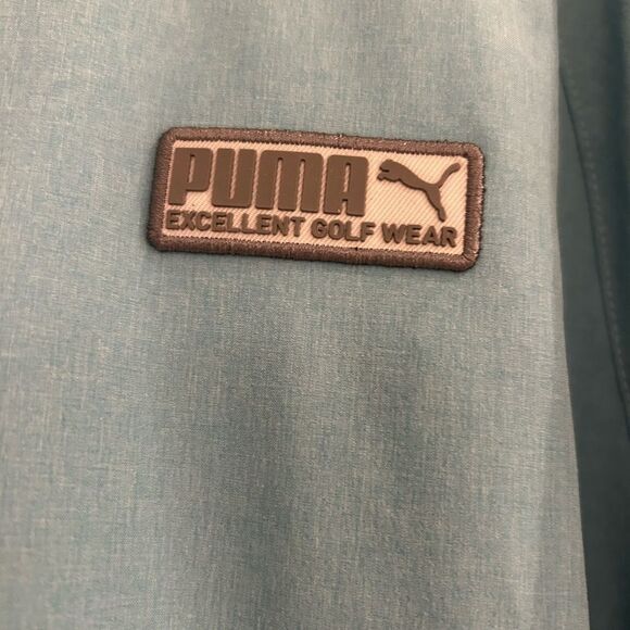 Men’sPUMA golf jacketBlue Hooded Jacket new w tags - Picture 4 of 13